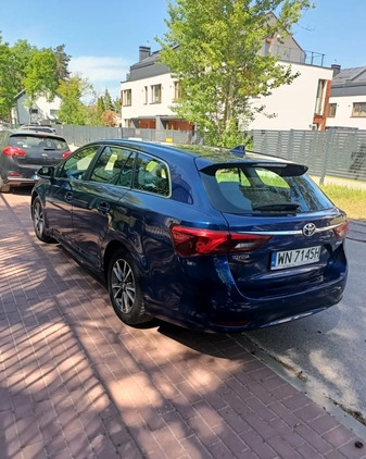 Toyota Avensis cena 44000 przebieg: 163000, rok produkcji 2016 z Warszawa małe 29